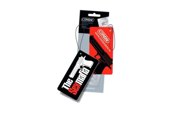 Ароматизатор  CONTEX The Sex Mafia Цветочный пропитанный подвесной Россия 10гр