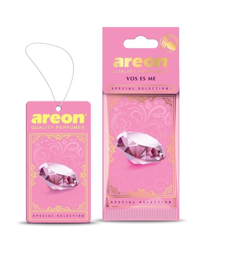 Ароматизатор подвесной картон AREON SPECIAL SELECTION Vos Es Me