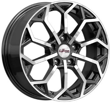 диски IFREE СПЕЙС НИДЛ 6,5xR16 5x105 56,6 38 Блэк-Джек