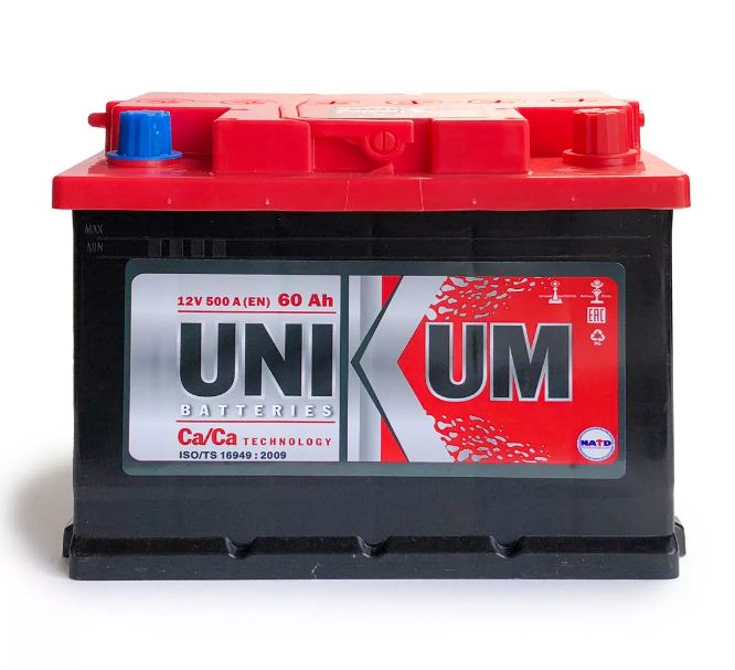 Аккумулятор UNIKUM 60А/ч обр.п.